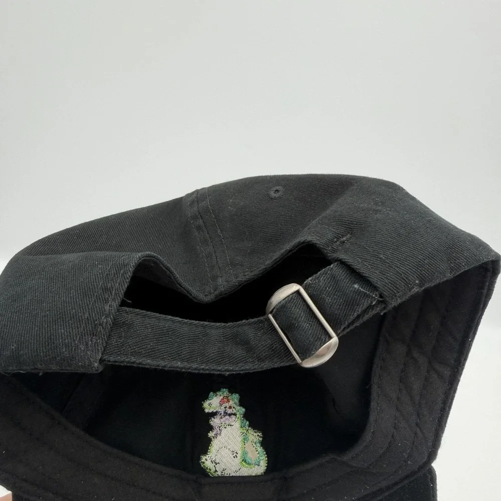 Reptar Nickelodeon Rug Rat 90s Cartoon Black Retro Baseball Hat Cap Adult One Sz